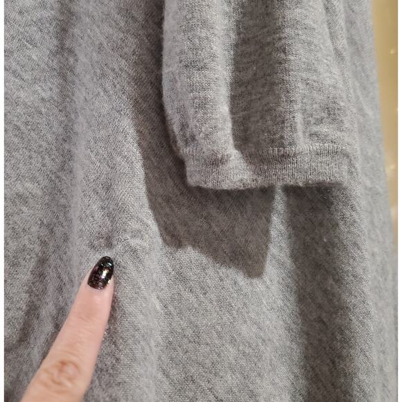 Juicy Couture Vtg Y2K Wool Angora Cashmere Open Waterfall Cardigan Sweater Sz P - Picture 6 of 10